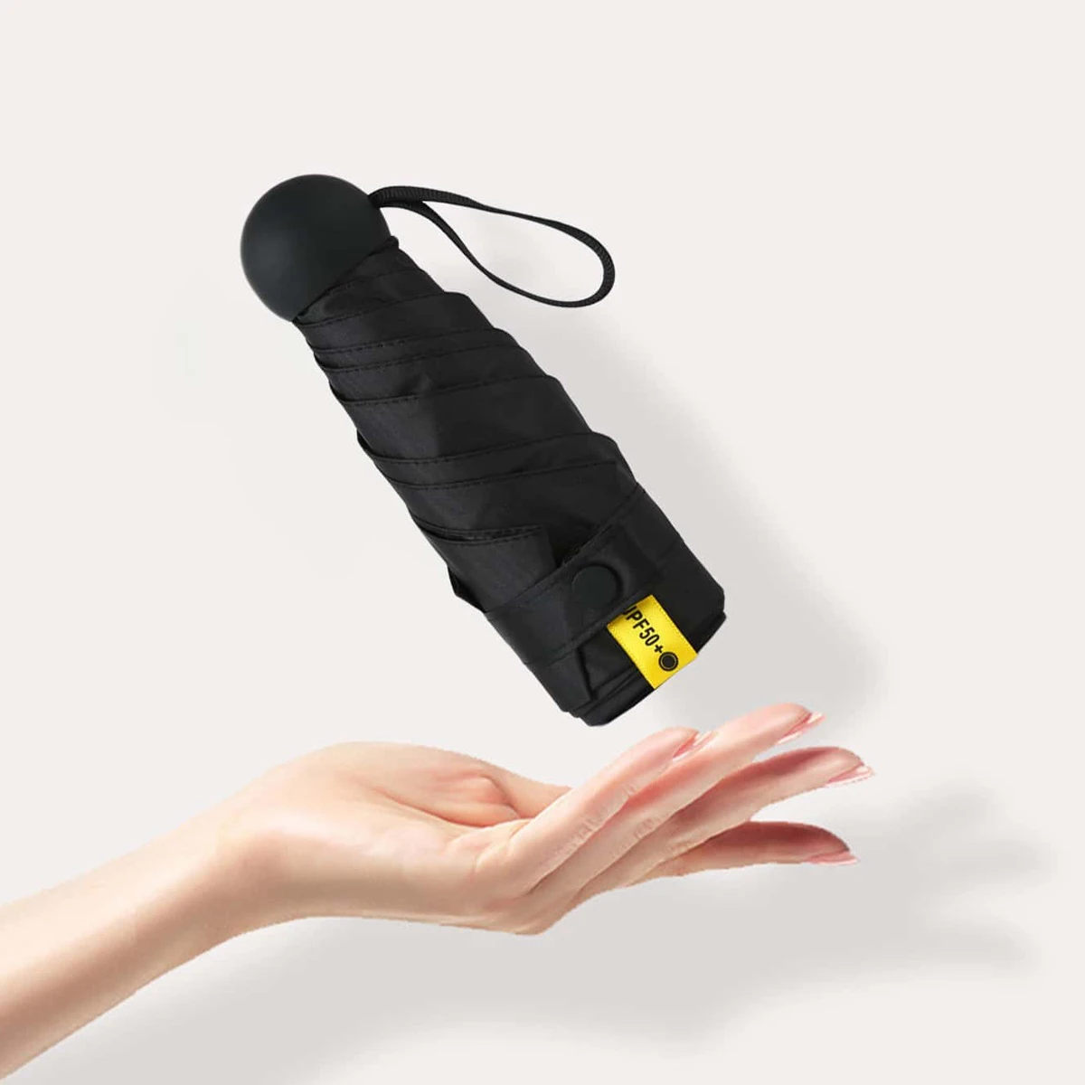 1pc-Sun Umbrella Travel Umbrella Compact Ultralight Mini Portable Waterproof Folding Men And Women