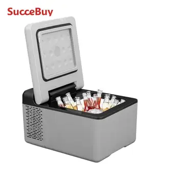 SucceBuy 9L 15L Car Refrigerator Portable Compressor Fridge Freezer Cooler 12V/24V DC 110-240V AC RV Travelling Camping Fishing 1