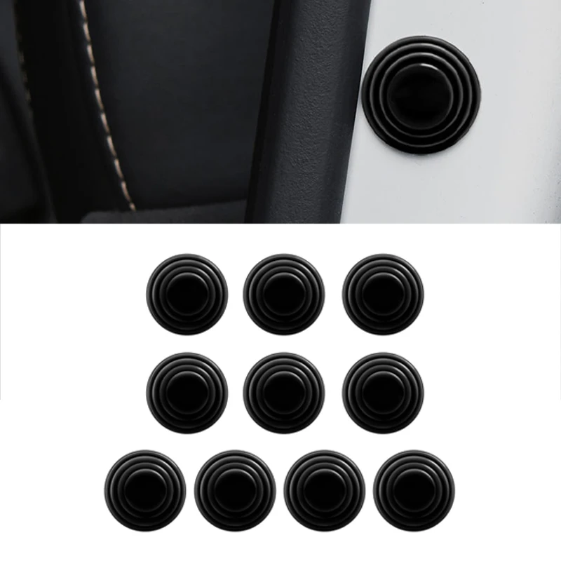Car Shock Absorbing Mute Shock Noise Gaskets Bumper Protector Universal Car Door Bumper Protector Stickers For Cars Trucks SUV car door gasket shock absorber buffer shock absorber insulator shock absorber protector shock absorber cushion