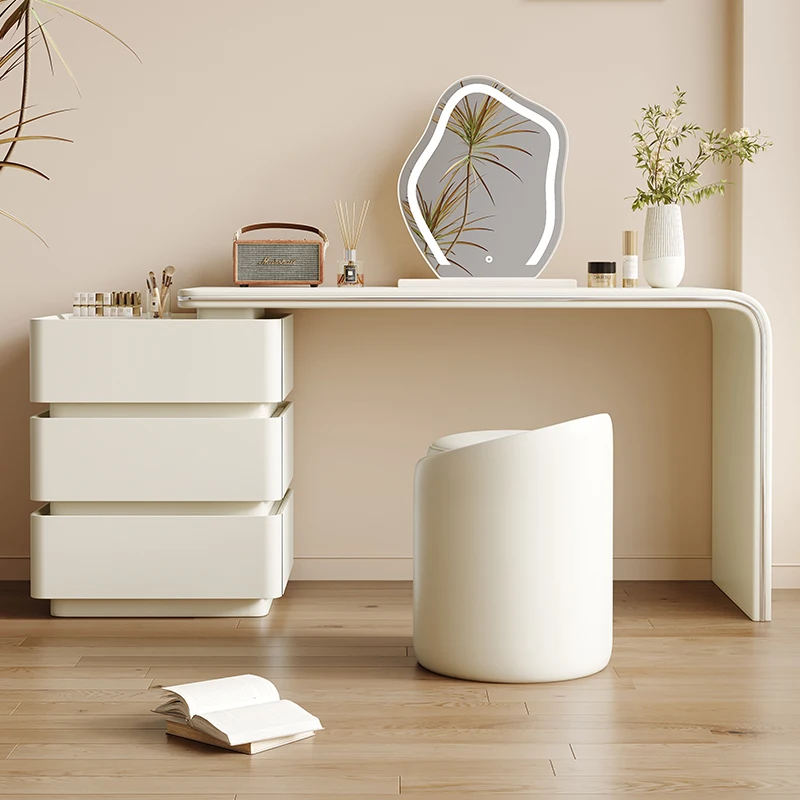 

Girls Jewelry Dressing Table Organizer Bedroom Drawer Makeup Dressing Table Full Body Tavolo Da Trucco Italian Style Furniture