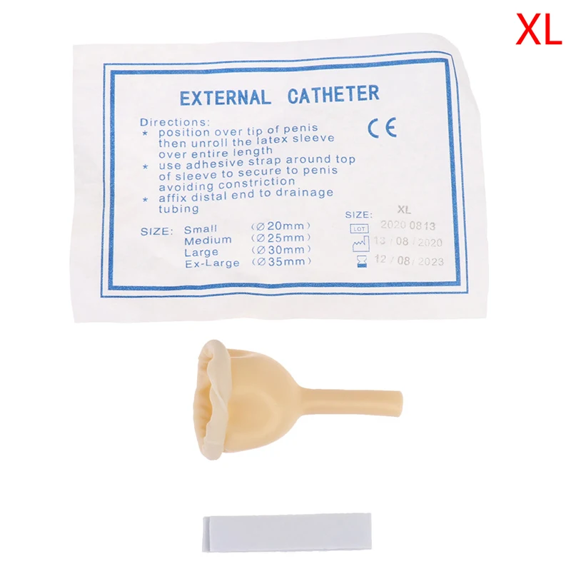Male external catheter medical sterilized latex catheter urine collector elderly male urine catheter