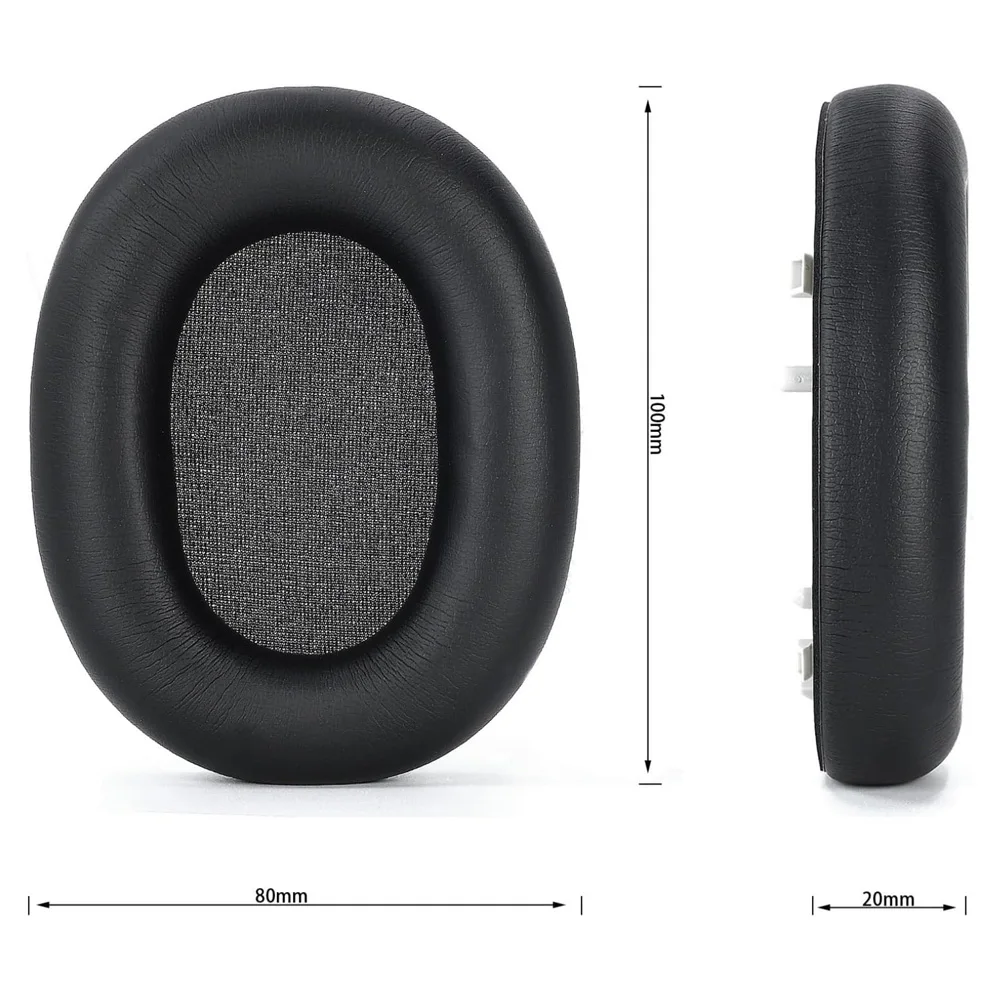 Earpads Compatible For SONY WH-1000XM6 Protein leather Memory foam Ear Pads Cushions Replacement Over-Ear Headphones Soft Pro