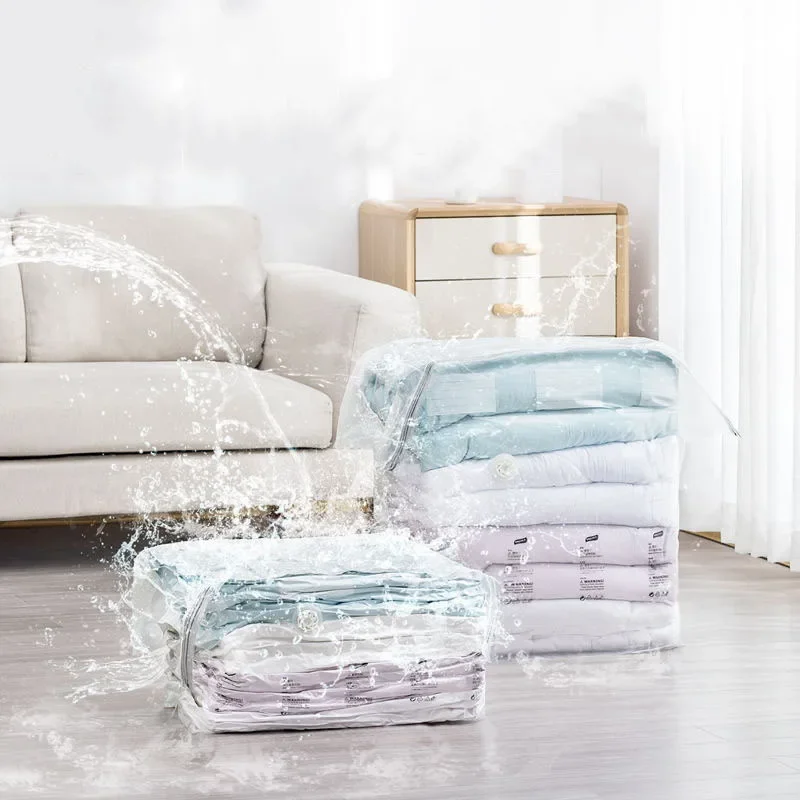 Vacuum Compression Bag Compressed Clothes Foldable Save Space Pillow Blanket Bedding Compression Pack Organizer Storage Packet 4