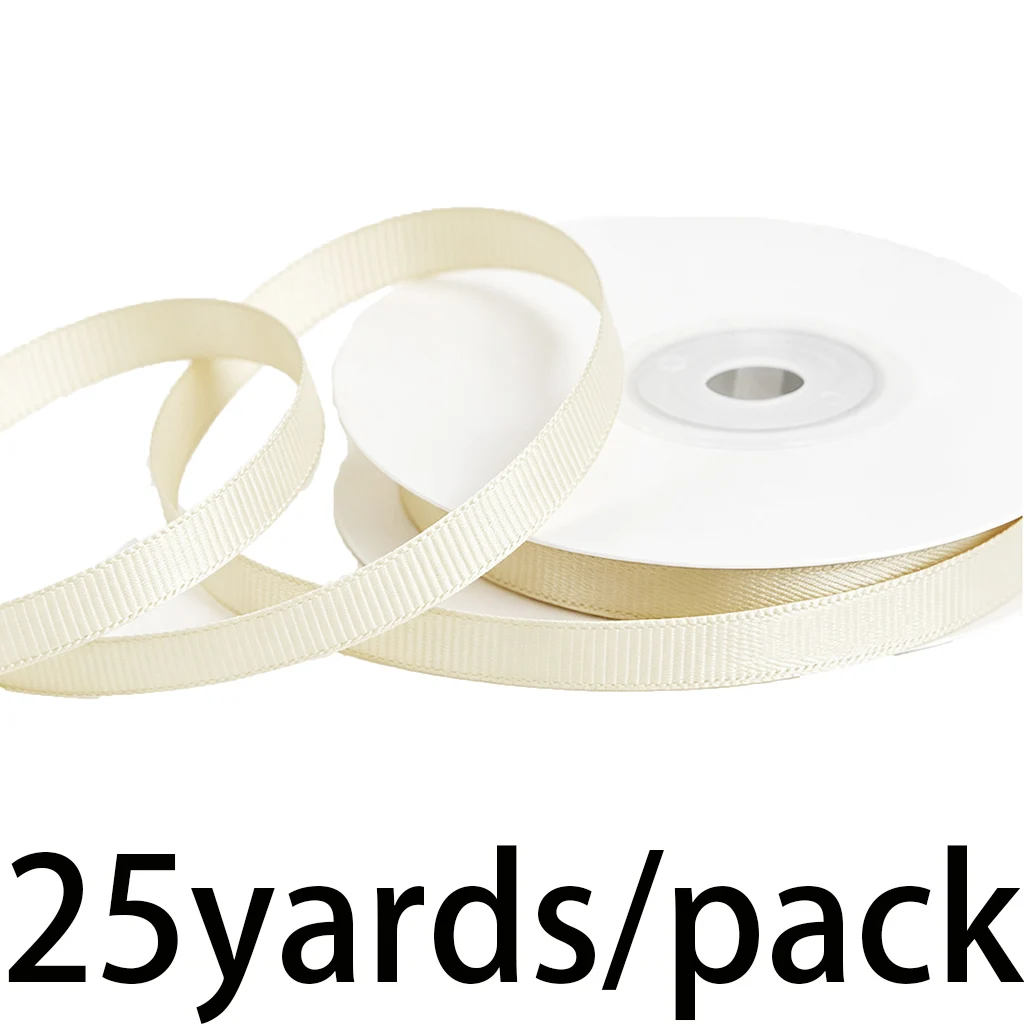 Wholesale 1/4 Inch Grosgrain Ribbon – 100 Yards for Gift Wrapping and Holiday Decorations