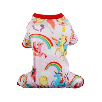 Dog Pajamas Pet Clothes For Small Dogs Cat Pet Puppy Jumpsuit Chihuahua Apparel Sweater for Dogs French Bulldog Pullover 5