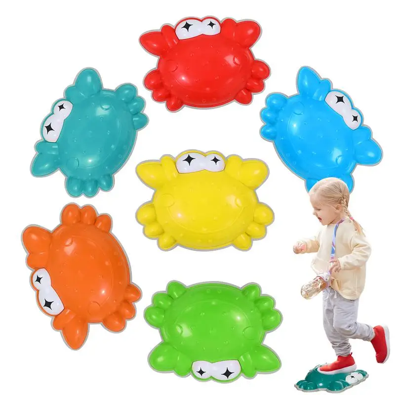 

Balance Stones Crab Shaped River Balance Blocks For Kids Anti skidding Jumping Balance Rocks Toys For Girls And Boys Birthday