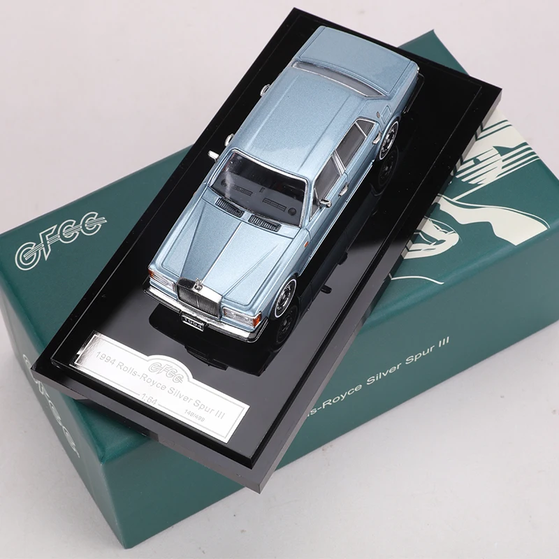 GFCC 1:64 1994 실버 스퍼 III 합금 모델 자동차