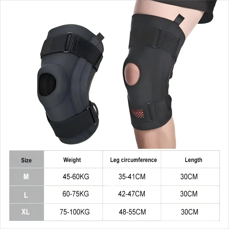 1PCS Knee Brace, Knee Support for Stability, Meniscus Injuries, Minor ligament Sprains for Men&Women Support Running Basketball