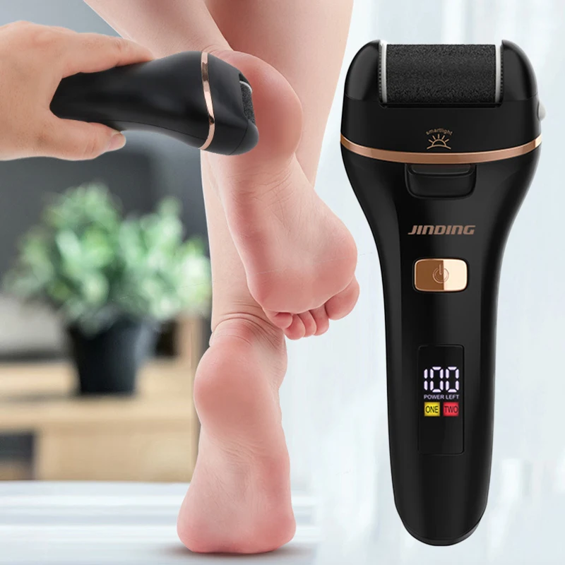 New USB Rechargeable Electric Foot Grinder Remover Machine Pedicure Device Foot Care Tool Feet For Heels Remove Dead Skin Tools electric foot file grinder waterproof foots beauty device pedicure machine rechargeable remove body s dead skin pedicure tool