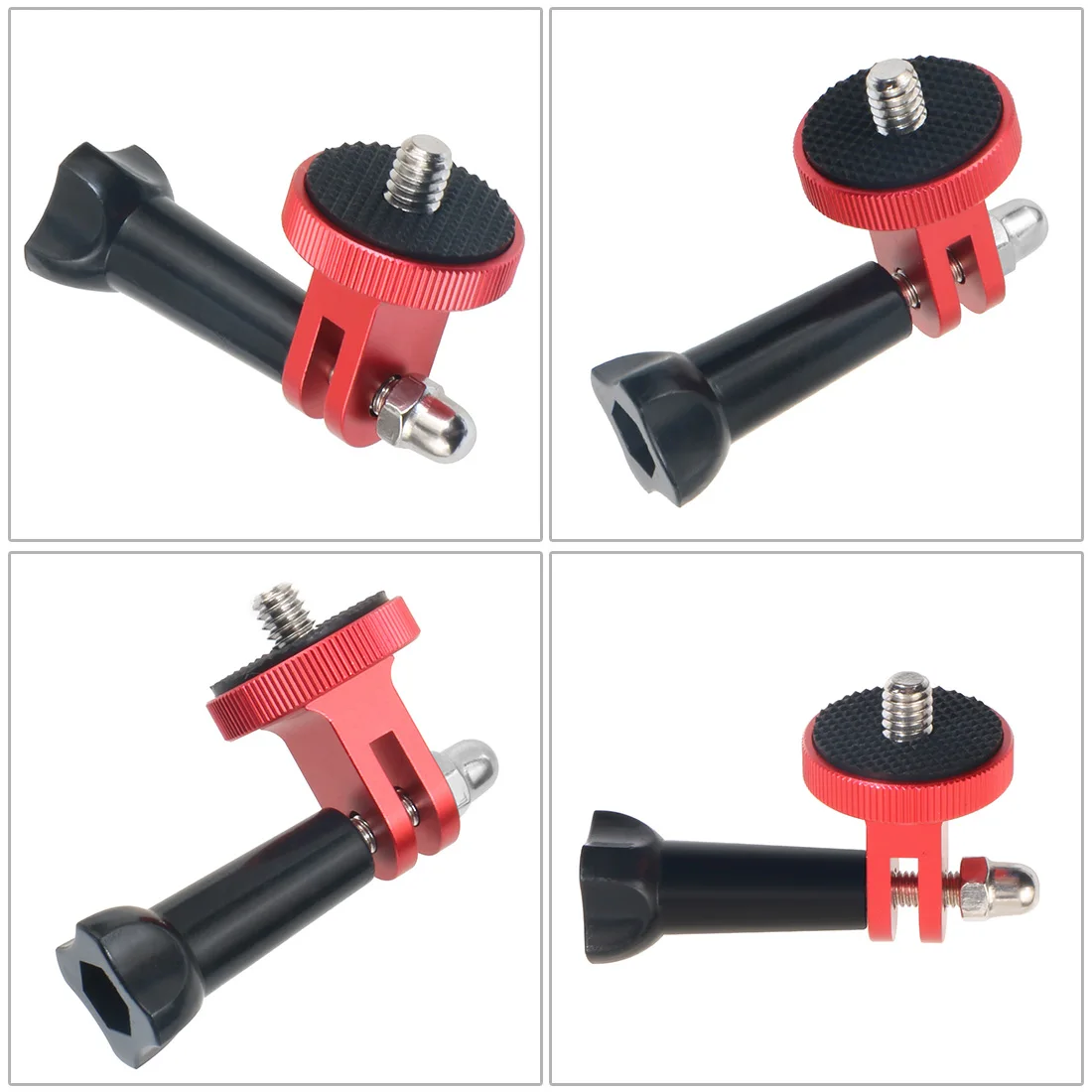 For insta360 X5 Metal Mini Tripod Convert Mount 1/4" Screw Quick-Release Base fo