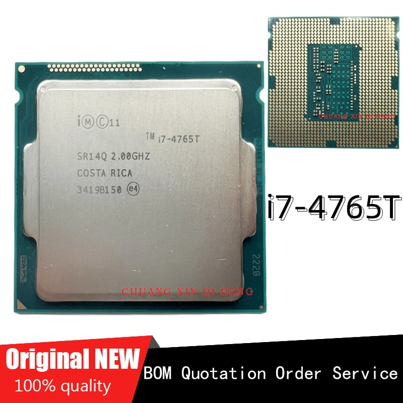 Per Intel I7-4765T 2.00Ghz 8M Quad-Core I7-4765T Socket 1150 I7 4765T Processore Cpu