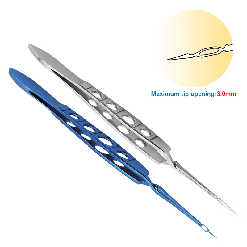 

Nucleus Crushing Tweezers Clamp Stainless Steel/Titanium Alloy Ophthalmic Eye Instrument