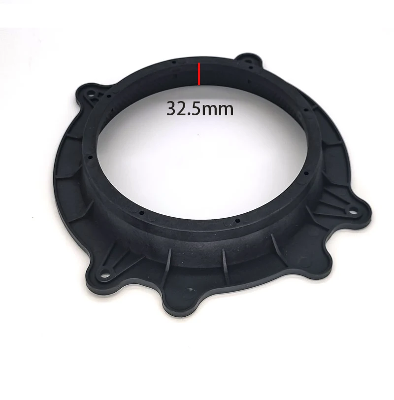 2Pcs Car 6.5 "Audio Speaker Washer Pad 6.5 Pollici Sub Woofer Horn Mount Mat Bass Audio Adapter Con Spina Cablaggio Per Tesla