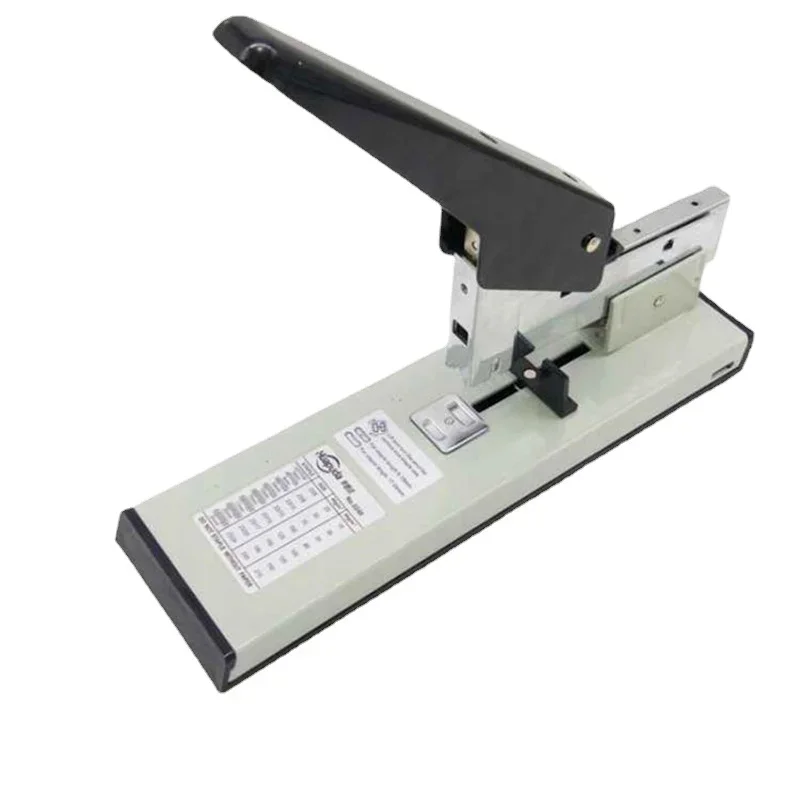Large Capacity Paper Binding Stapler Heavy Duty Stapler Bookbinding Stapling Staples Hand Operated