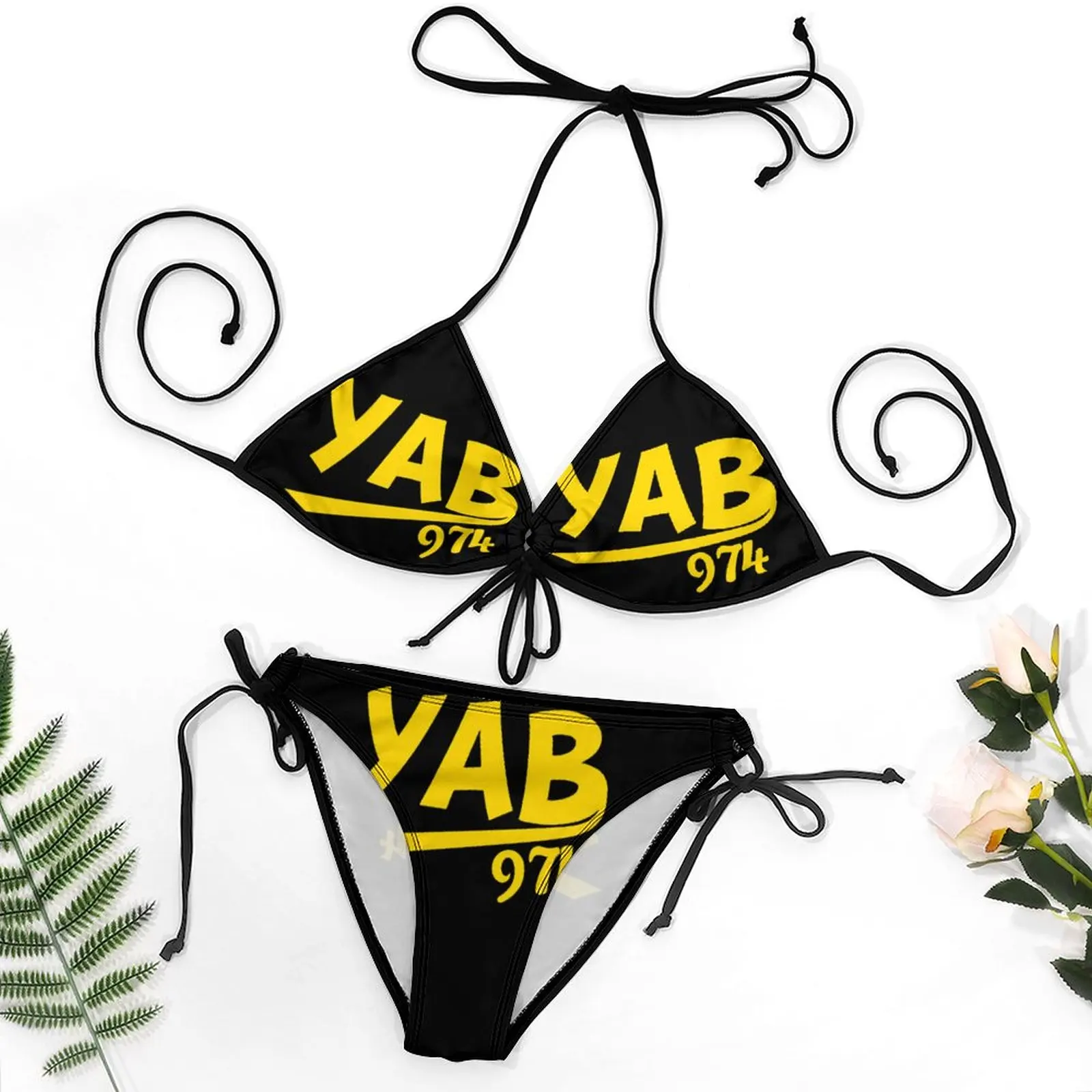 

Yab 974 Reunion Islandby B Buzz Bikini Casual Graphic Exotic Women's Bikinis Funny Joke Swimming High Quality Swimwear