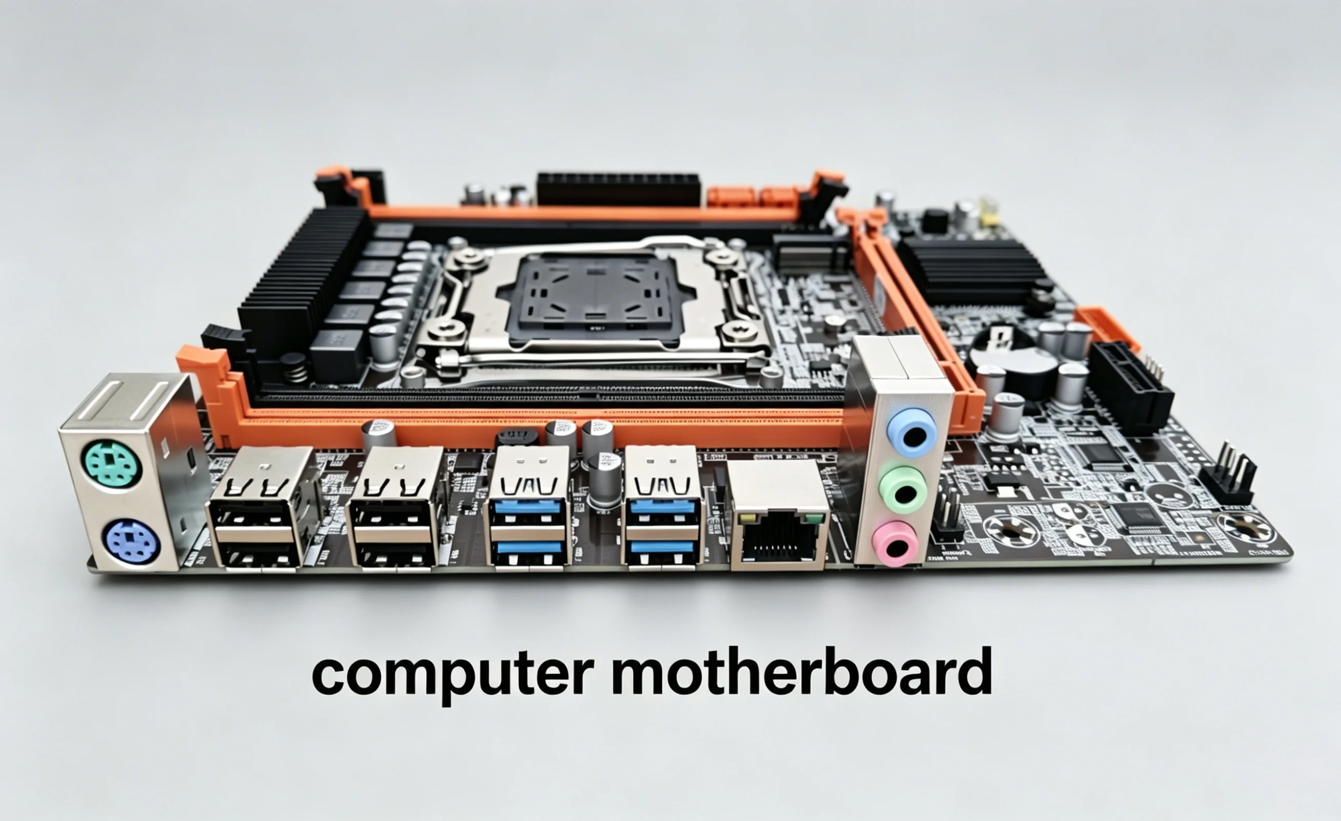 새로운 X99 오리지널 칩셋 X99D4M 4 DDR4 / E5 V3/V4 CPU 지원 데스크탑 멀티태스킹 마더보드
