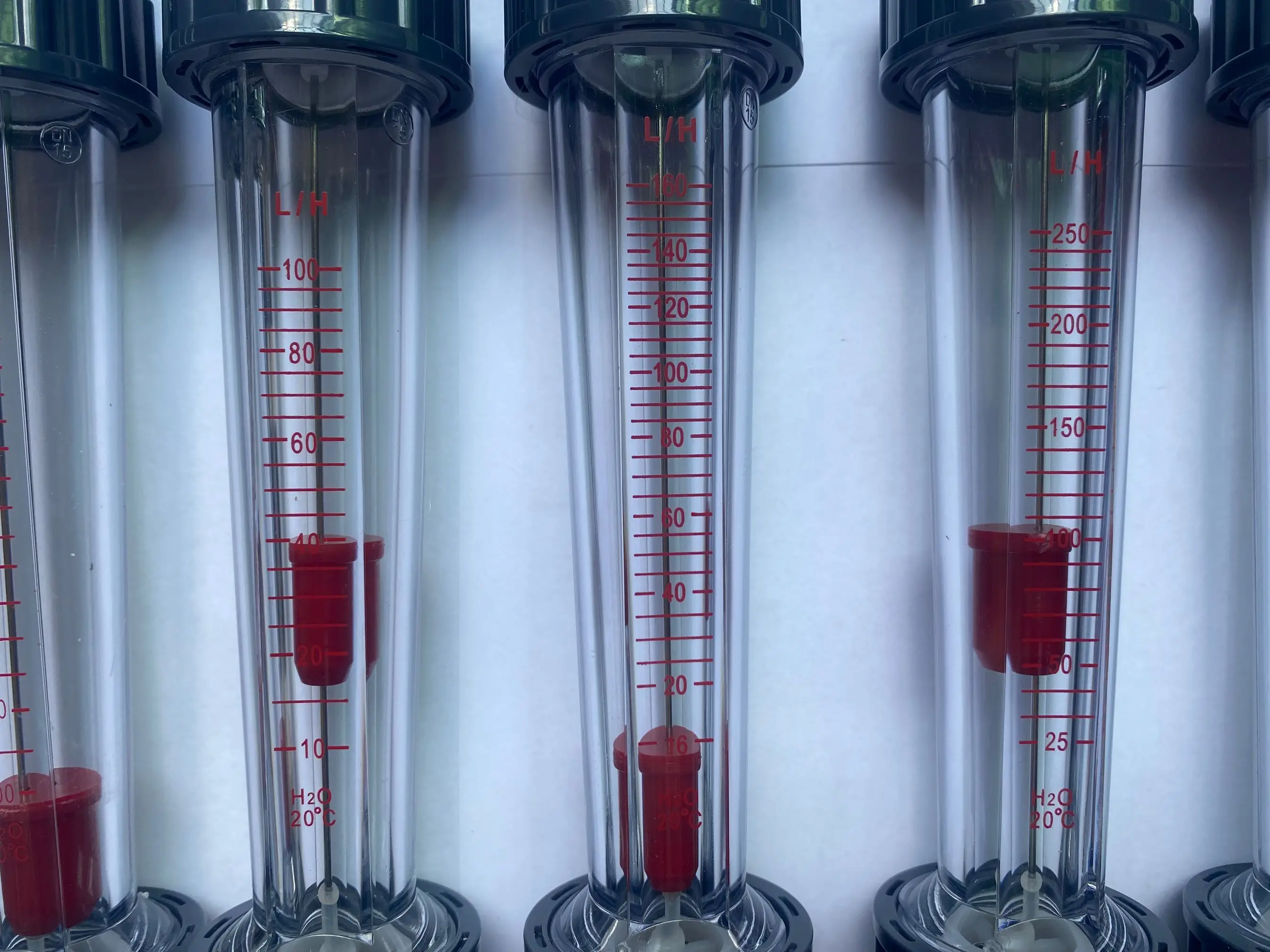 1/2" Water Flow Meter Indicator Counter Rotameter Liquid 202mm Digital Turbine Flow Meter Turbine Flow Meter