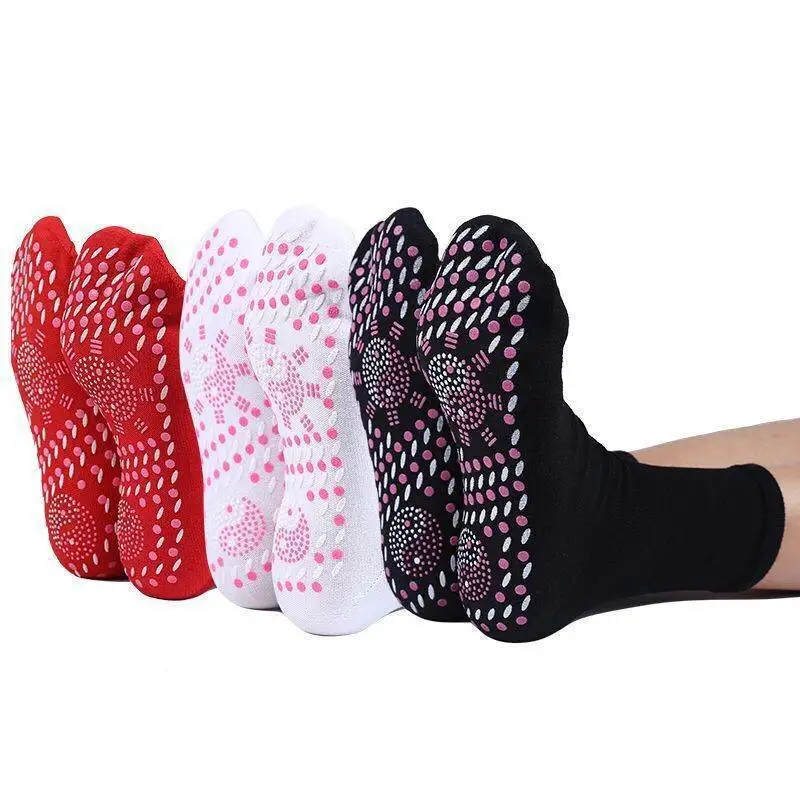 Magnetic Socks 1 Pair Warm Tourmaline Self Heating Therapy Ankle Pain Relief Sock Winter Ski Fitness Thermal Sport Socks