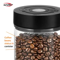 IKAPE Electric Vacuum Bean Canisters With Digital Display Coffee Accessories Coffee&Tea Tool Home/Camping/Coffee Beans Container 6