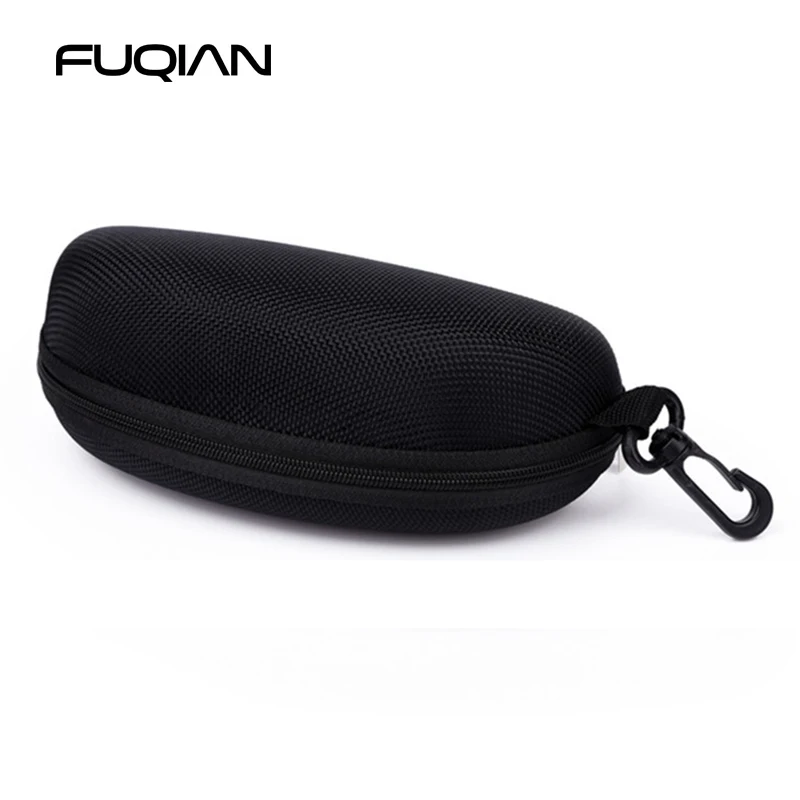 Original Zipper Sunglasses Case Black PU Protective Sports Glasses Box,glasses case,sunglasses bag,zipper eyewear box