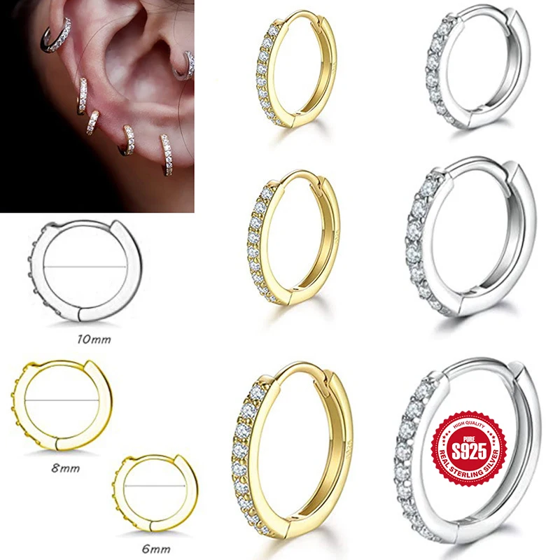 Orecchini a Cerchio in Argento bagnato in Oro Rosa 925, ciondolo Agata Orecchini a Cerchio in Argento bagnato in Oro Rosa 925, ciondolo Agata