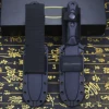 U.S.AKB-EK50 Jungle Hunting Straight Knife + Sheath, Outdoor Camping Survival Knife, Multi-purpose EDC Knife 6