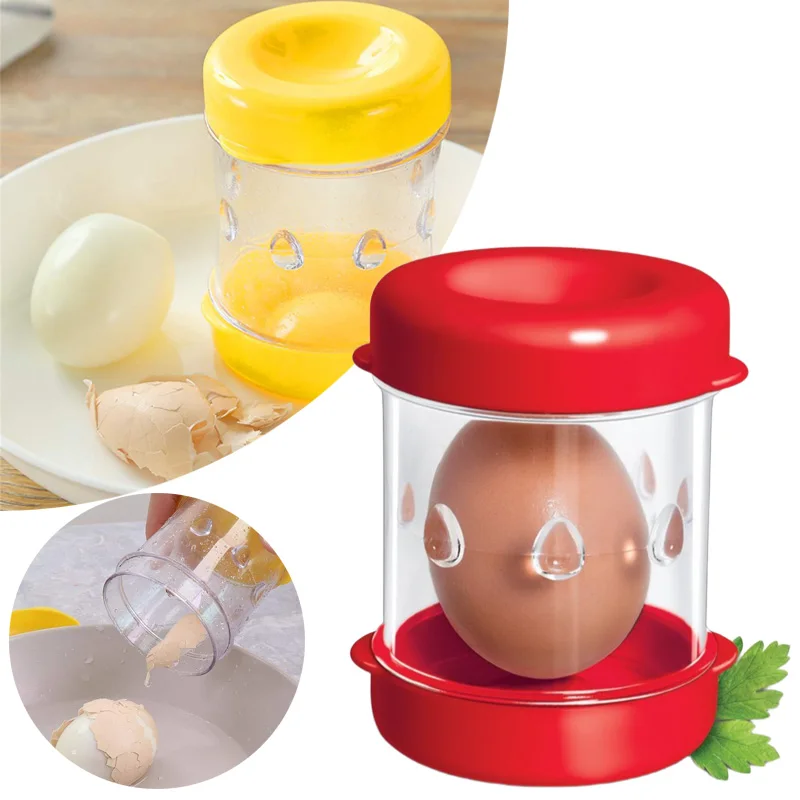 Boiled Eggs Peeler Cracker Shell Peeler Stripper Egg Opener Tool