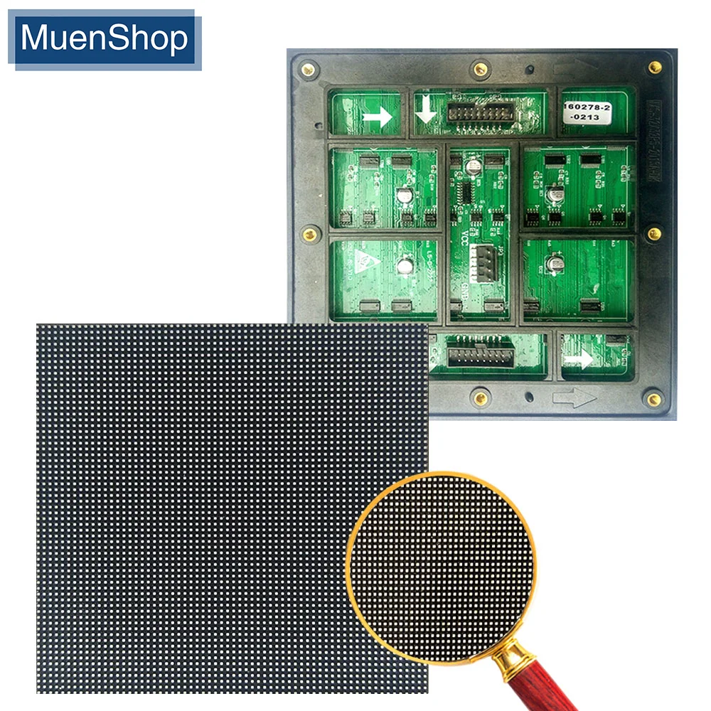 

P5 outdoor 160x160mm LED Display Module 1 / 8 Scan Lowest price