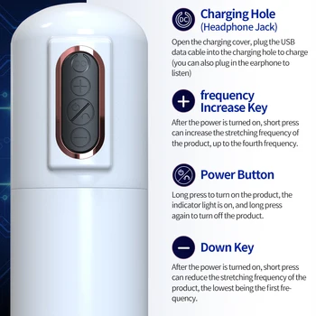 Automatic Telescopic Sucking Masturbators Cup for Men Vagina Blowjob Male Masturbation Piston Pocket Adult Equipment Sex Toy