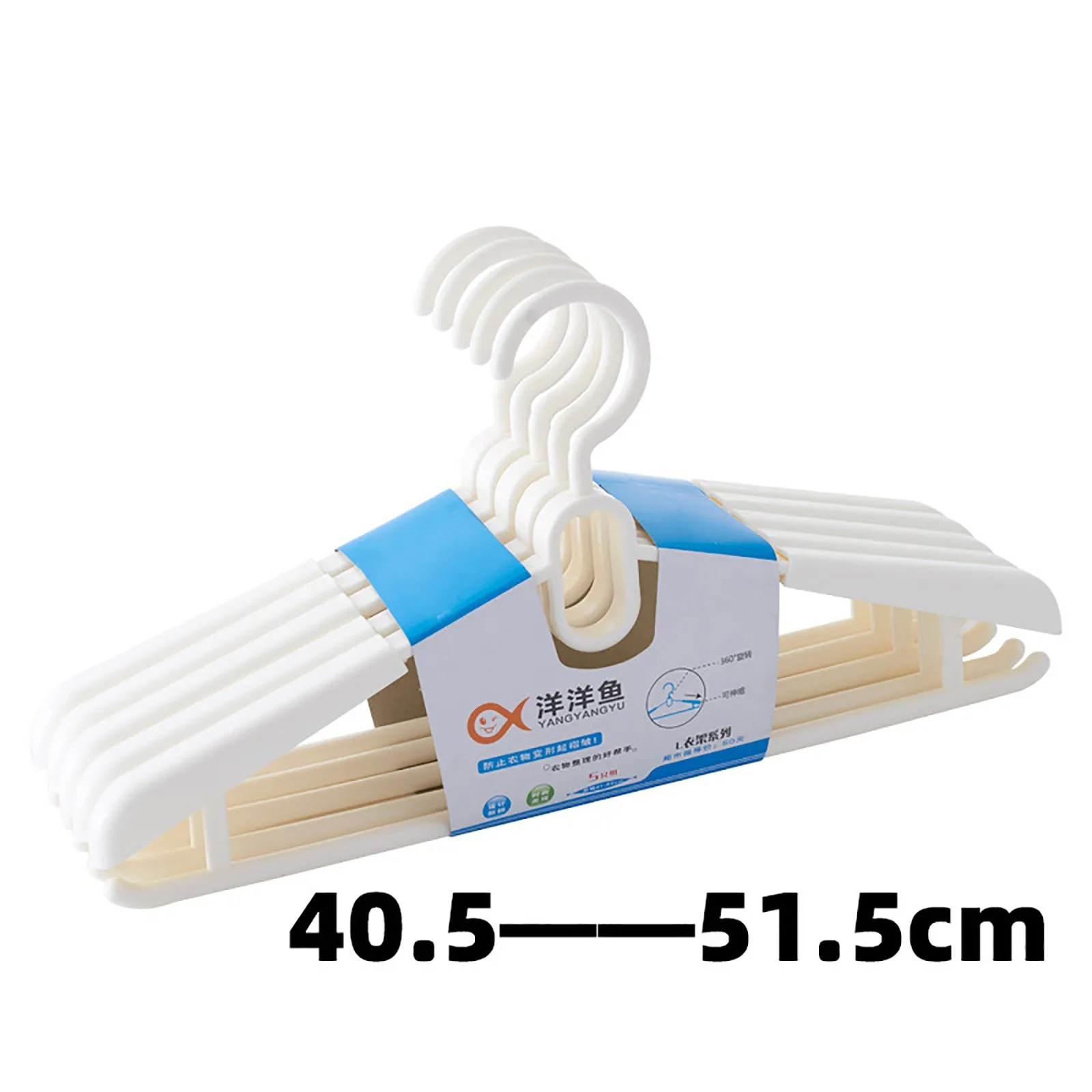 Retractable Hangers, 5 Pack, Plastic Hangers, Wide Shoulder Slots, Space Saving Hangers tendedero retractil de ropa percheros 5