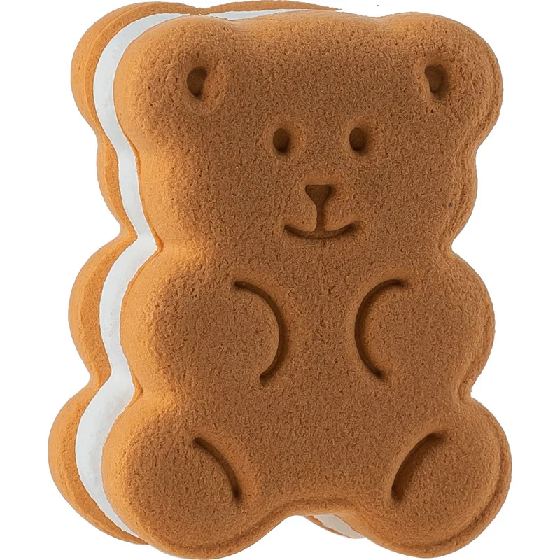 Simulation Cookies Model Cute Gingerbread Man Bear Stars Xmas Tree Cookies Fake Cake Baby Shower Christmas Party Decoratio 10Pcs food model food photography props kitchen food toys bread food model fake food prank toys