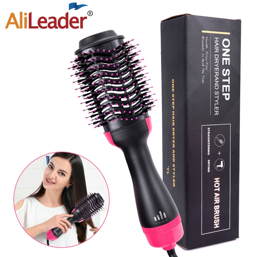 In Hair Dryer Hot Air Brush Styler Volumizer One Step Hair