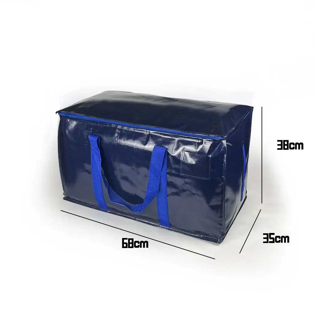1-10PCS Large Storage Bag Knitted Quilt Clothes Bag Waterproof Moistureproof Luggage Packing Bag Foldable Clothes Storage Bag 6