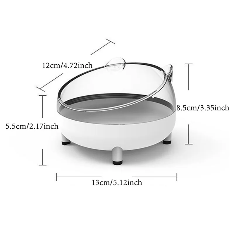 Title 1, Creative Cat Feeding Bowl Separable Stainless S...