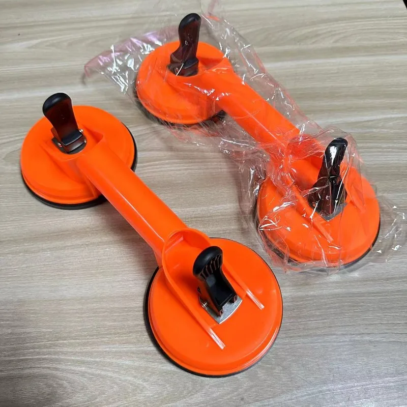 Vacuum suction cup Vacuum sucker Glass suction cup handle Handle Dual Suction Cup Handle Puller Removers for Glass Ceramic Tile Floor Extractor Repair Tool Multi-function Dent Puller