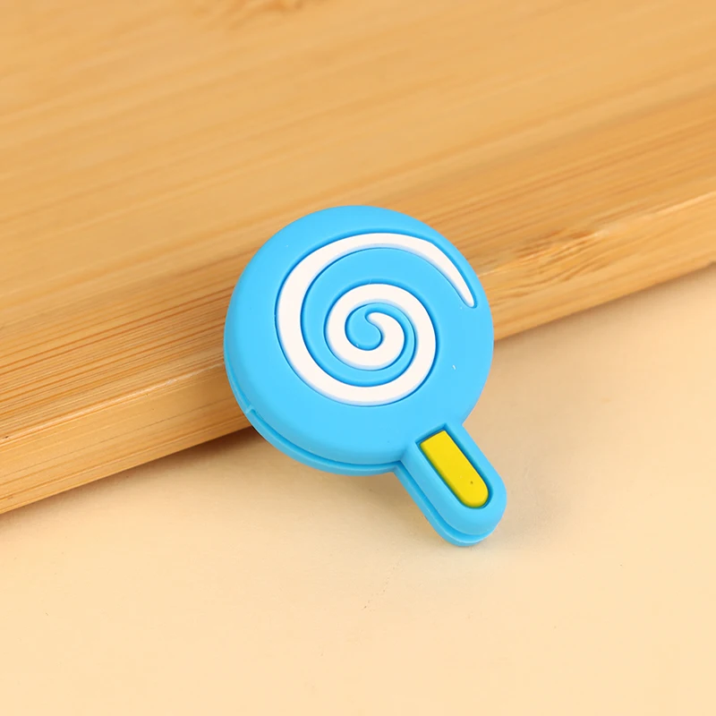 Cartoon Lolly Shape Silicone Tennis Racket Shock Absorbers