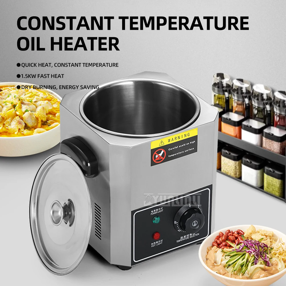 Temperature Controll Freidora El&eacute;ctrica Env&iacute;o Gratis Single Cylinder Hot Oil Fryer Commercial Fried Egg Machine