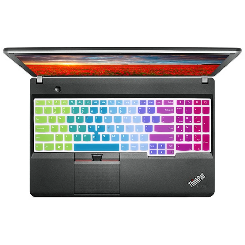 

Цветной силиконовый гелевый защитный чехол HRH для клавиатуры IBM ThinkPad E530 E530C E535 E540 E545 E531 S5 E535 S531 T540P