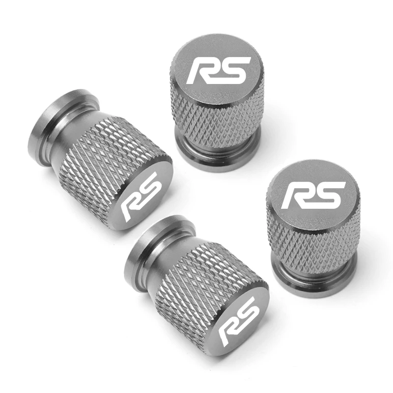 Wheel Tire Valve Caps Car Wheel Tire Valve Caps For Ford Focus MK2 MK3 MK4 Mondeo Fiesta RS