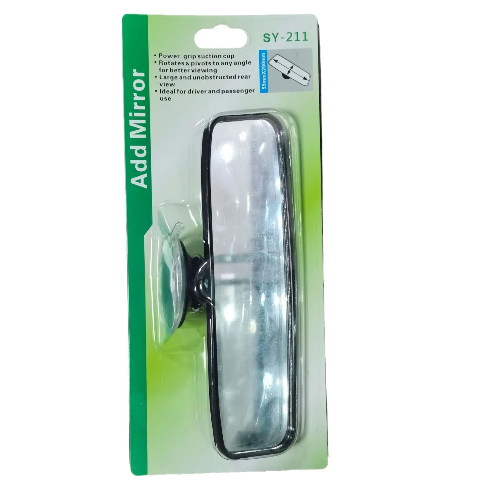 Anti-Glare Baby Car Mirror Suction Cup Mounted Central Observation Mirror Driving School Parent Safety