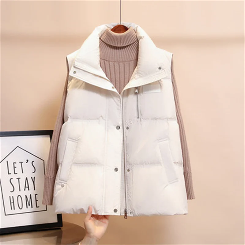 

2022 осенне-зимние пальто, хлопковый жилет, женская одежда, короткие парки, корейские куртки, верхняя одежда, пуховой жилет для девочек, куртки jp262
