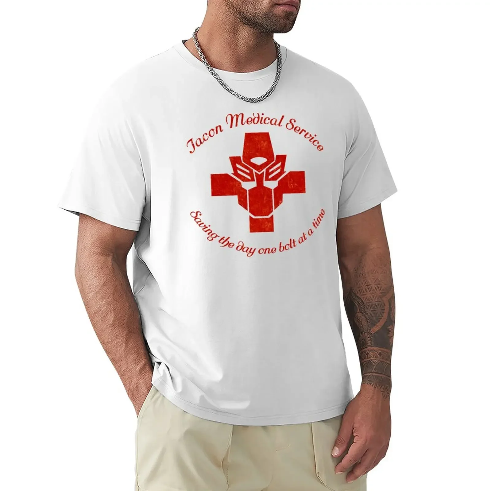 

Iacon Medical Service T-Shirt anime clothes for a boy t shirts for men