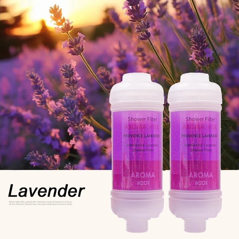 New Style Filter For Shower Scented Shower Head Water Softener Improve Hair Skin Removal Shower Purifier Bathroom Accessories