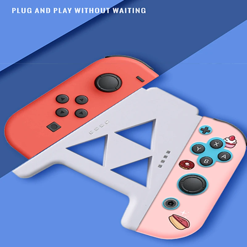 Charging Station Charger for Nintendo Switch Joycon Bracket Gaming Grip Handle Controller NS Switch OLED JoyCon Stand Holder gaming controller