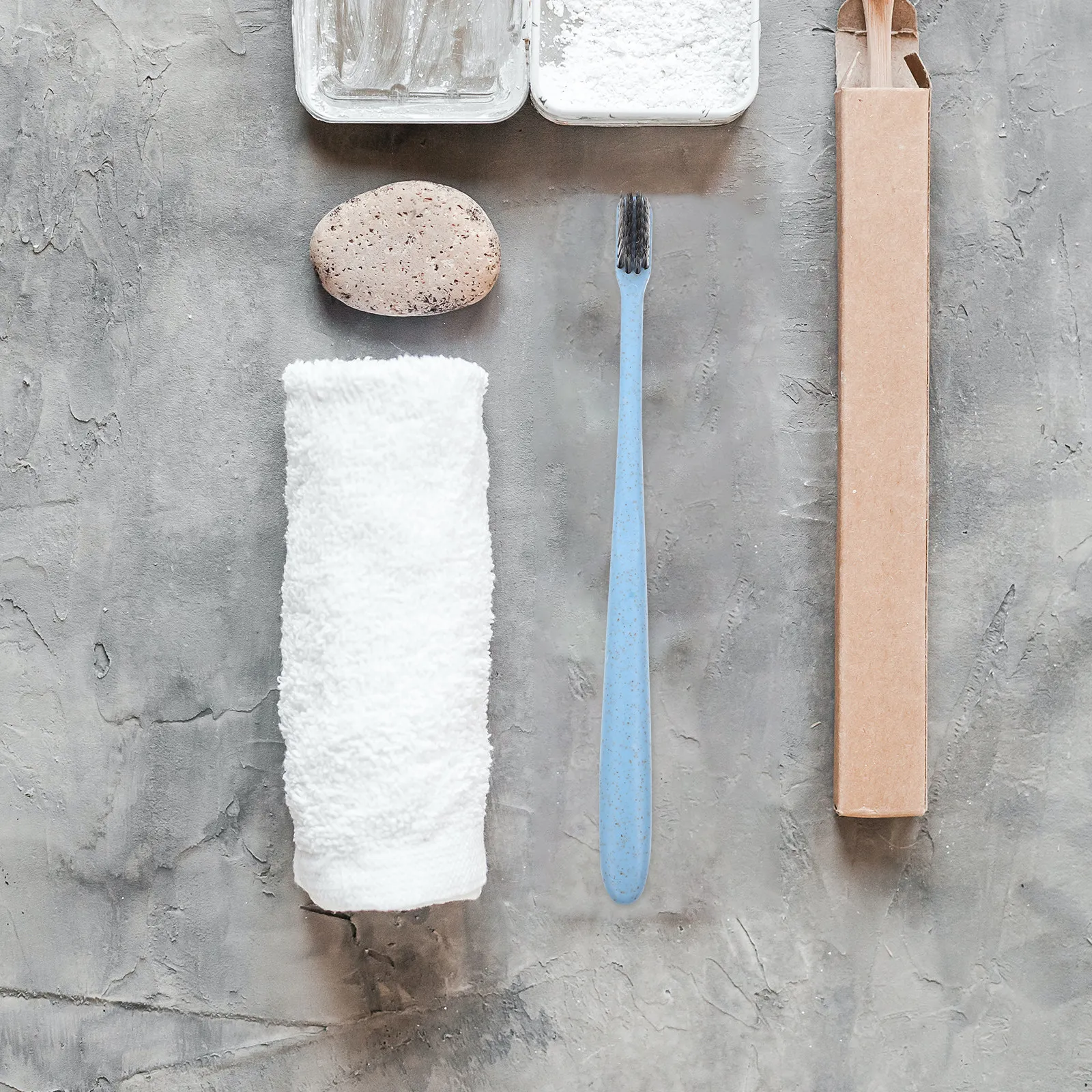 12Pcs 대나무 숯 칫솔 밀짚 손잡이 부드러운 강모 가정용 수동 휴대용 여행 경..