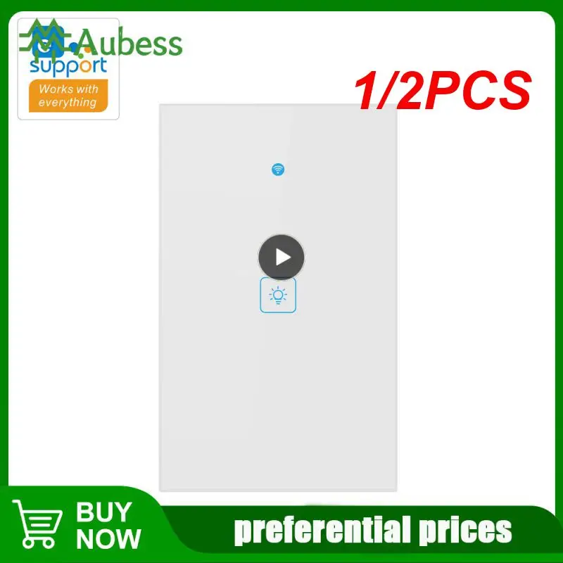 Us Wifi Smart Switch 90-250V 120 Modello App Con Funzione Rf Controllo Vocale/Remoto Funziona Con Amazon Alexa Home