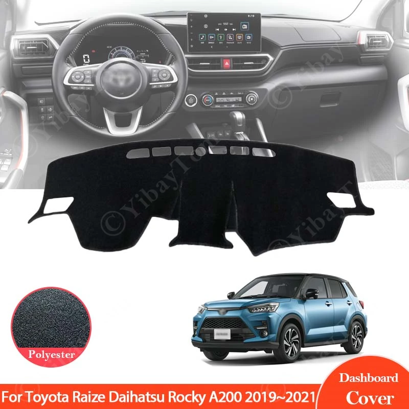 

Козырёк от солнца для приборной панели автомобиля, для Toyota Raize Daihatsu Rock A200, 2019-2021, аксессуары с козырьком