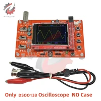 O138 2.4" Fully Assembled Digital Oscilloscope TFT LCD Display With Alligator Probe Test Clip for DSOO138 Oscilloscope Portable 2