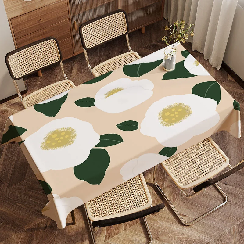 

Household disposable table cloth tea table desk cloth yellow