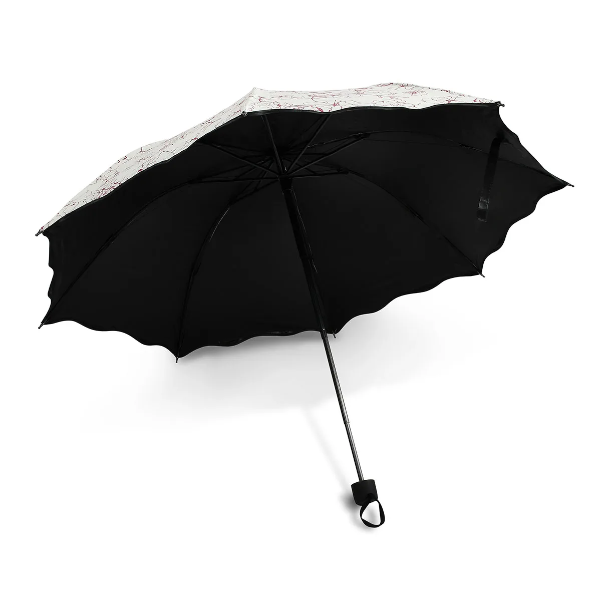 Folding Sun Umbrella Women Sunscreen UV Protection Sunshade Umbrella Three fold